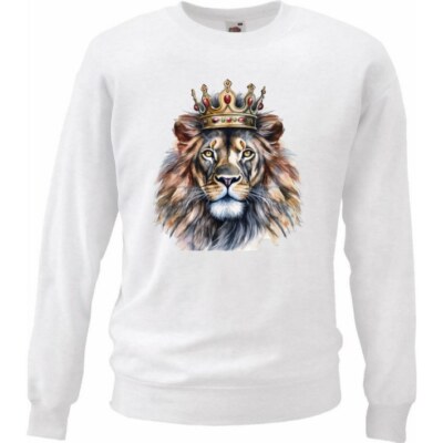 Sweatshirt Sweater Löwe Afrika Löwin Löwen Baby Simba Lion King Safari Ra 404191