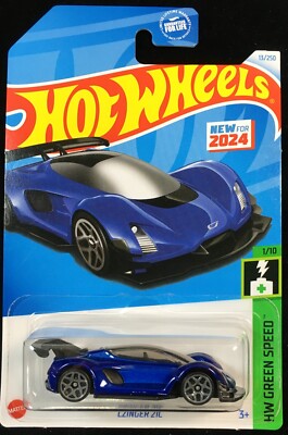 Czinger 21C Blue- First AI Designed Hyper Car 2024 Hot Wheels New