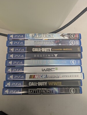 PS4 Mixed Games **Tested/CIB**
