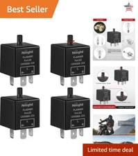 Adjustable 3 Pin Flasher Relay - Fixes Car Turn Signal & Hazard Warn Flash
