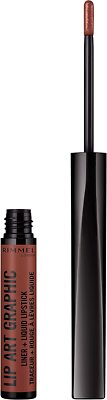 Rimmel Lip Art Graphic Liner & flüssiger Lippenstift - Farbton wählbar
