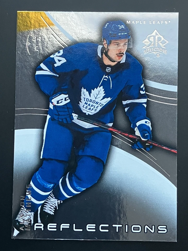 Auston Matthews 2017-25 Parallels, Inserts, Base: UD, MVP, OPC, SP, Parkhurst - Image 3 of 4