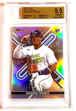 BGS 9.5 GEM MINT 2022 WANDER FRANCO TOPPS FINEST #2 REFRACTORS ROOKIE RC G5732