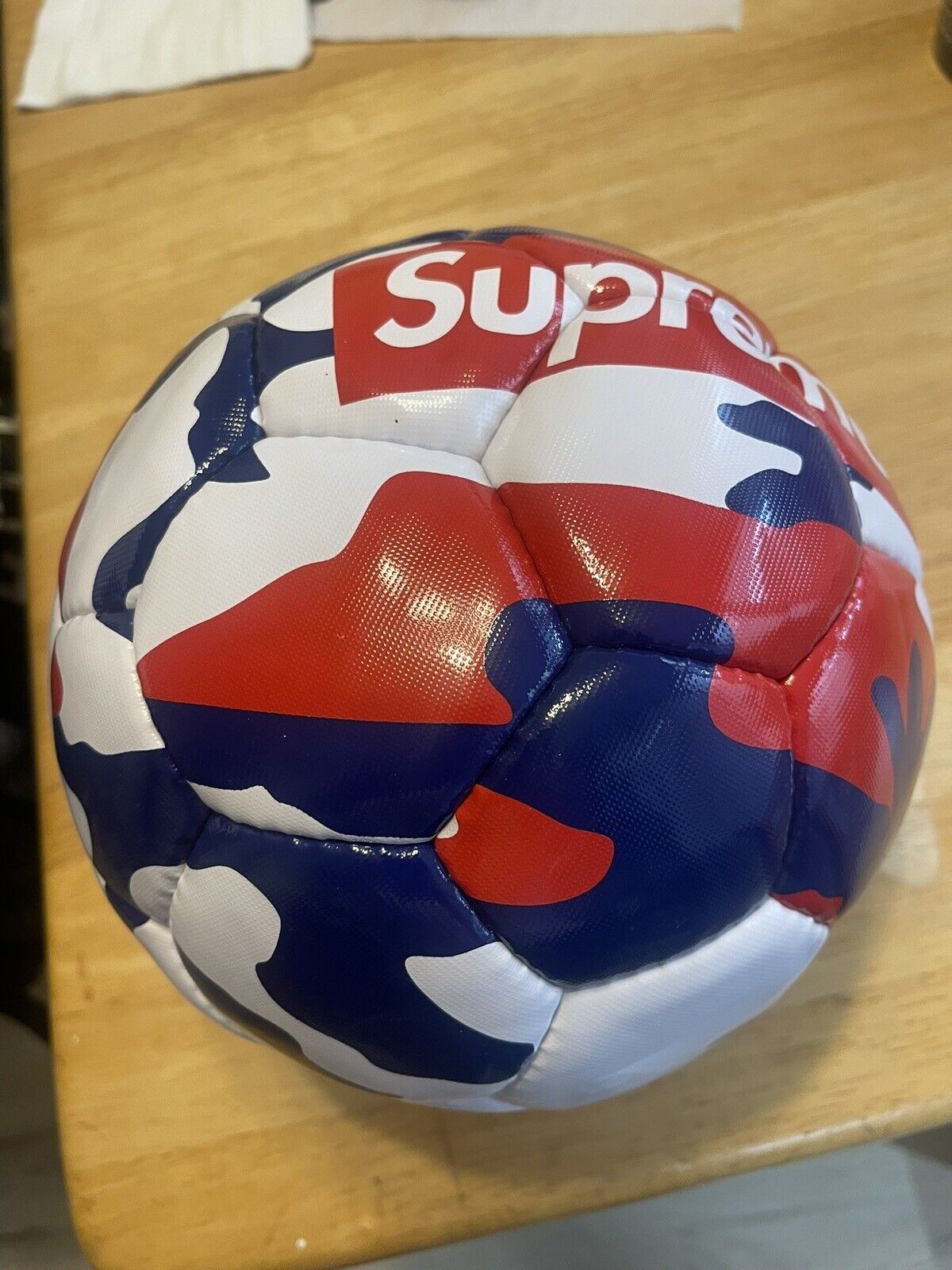 Supreme x Umbro Football (Soccer Ball) Red Camo SS22 (26896U) Size 5 SEALED