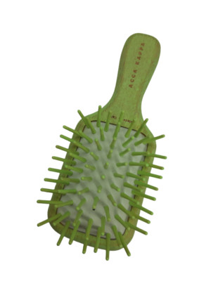 Mini Pocket Racket Hair Brush, 336B Acca Kappa