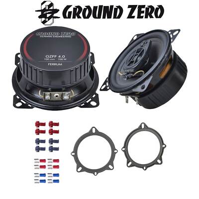 Ground Zero Auto Lautsprecher Boxen 10cm 100mm für BMW 5er E60 E61