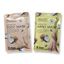Coconut Oil Hand Mask Gloves & Foot Mask Moisturising Treatment pack