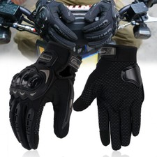 Motorcycle Glove Full Finger Breathable Powered Motorbike Racing Riding Gloves