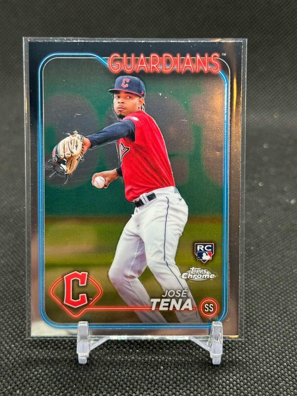 2024 Topps Chrome Jose Tena ROOKIE #29 - Cleveland Guardians