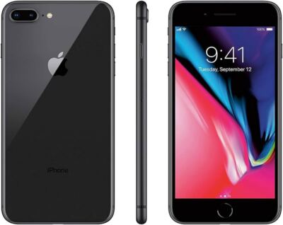 Apple iPhone 8 Plus A1864 Unlocked 64GB Space Gray B-