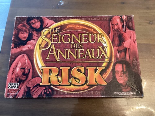 Jeu Risk Le Seigneur Des Anneaux + Extension Gondor Et Mordor - Complet Et NEUF