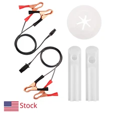 Universal Fuel Injector Cleaning Kit 12V-Auto Diesel & Gas with 2 Nozzle Adapter
