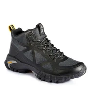 BASS OUTDOOR  Men's Vibram Peak Trail II Mid-Top Hiking Boot BLACK SZ 8M NIB