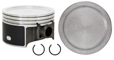 EngineTech Piston Set Pack of 4 .50mm .020in Oversize .50mm .020in Oversize  wit