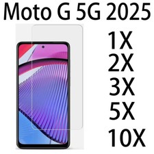 For Motorola G 5G 2025 - 9H TEMPERED GLASS SCREEN PROTECTOR ,Case Friendly, Lot