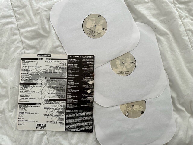 SUB POP 200 3xEP + Booklet* 1988 NM/OOP Nirvana SP25 Mudhoney