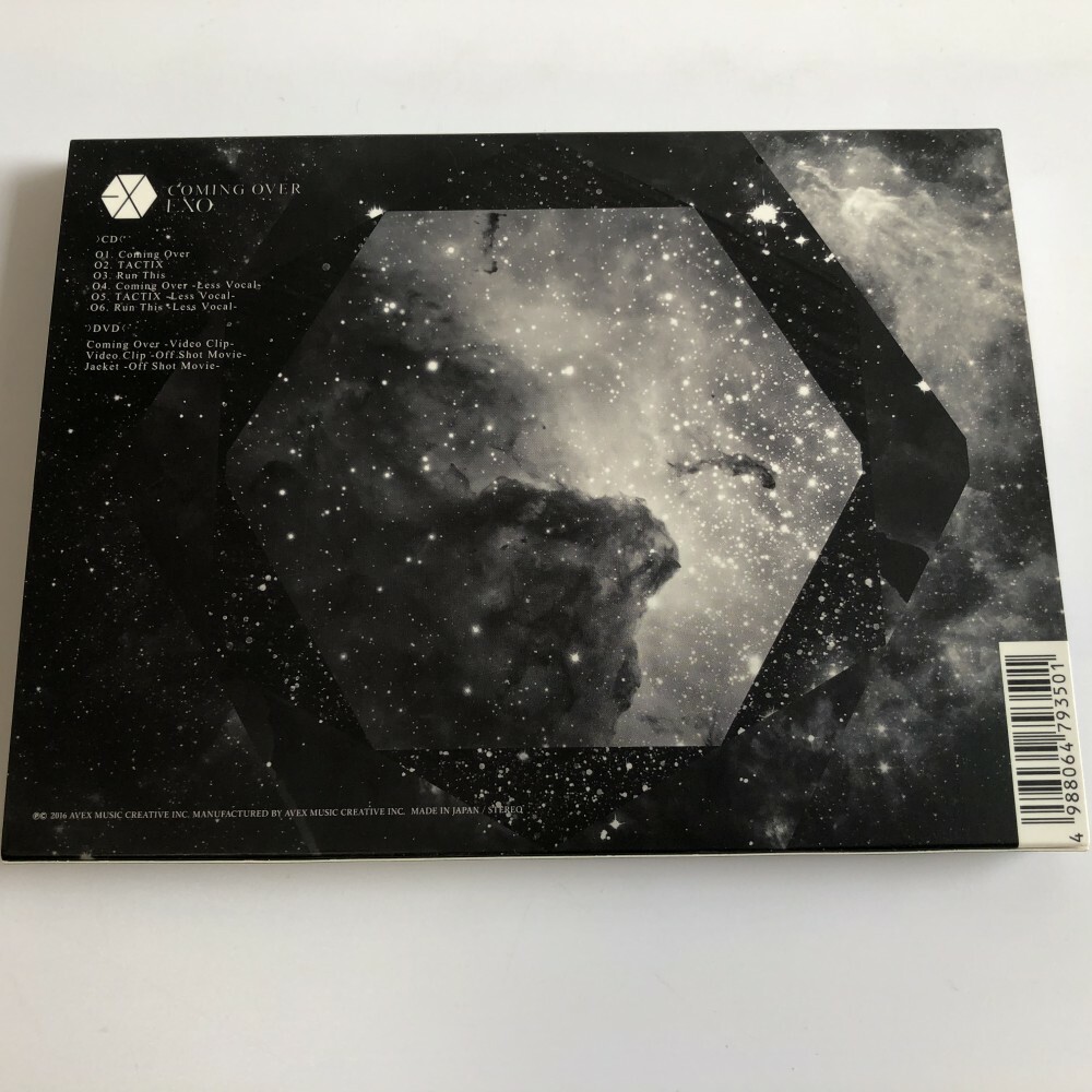 EXO Coming Over CD+DVD+PHOTOCARD JAPAN Limited Edition