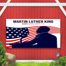 Martin Luther King Day January 15 banner