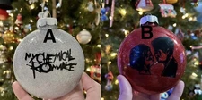 Handmade “My Chemical Romance" Christmas ornaments! see details!