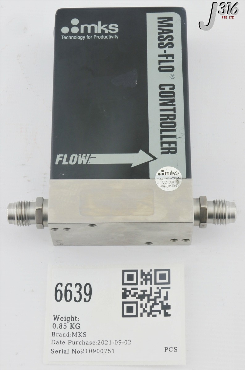 かい 6639 MKS MFC, MASS-FLO CONTROLLER, 1479A21CR1BM-S 1479A21CR1BMBS