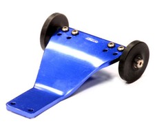 Integy Blue Aluminum Wheelie Bar for Traxxas Rustler, Bandit,  Slash 2WD