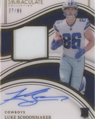 2023 Panini Immaculate Collection Luke Schoonmaker #124