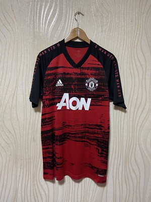 MANCHESTER UNITED 2020 2021 PRE MATCH TRAINING SHIRT JERSEY ADIDAS MANCHESTER UNITED 2020 2021 PRE MATCH TRAINING SHIRT JERSEY ADIDAS