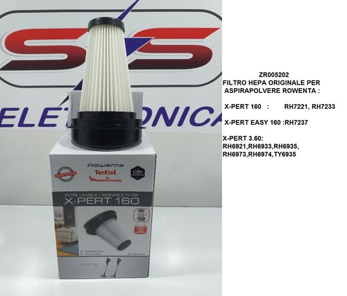 ZR005202 FILTRO HEPA ORIGINALE PER ROWENTA X-PERT 3.60 RH6921, RH6933,  RH6935 | eBay
