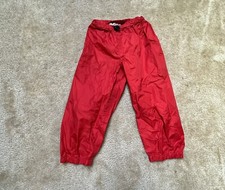 Vintage Patagonia Kids Red Nylon Pants 4/5