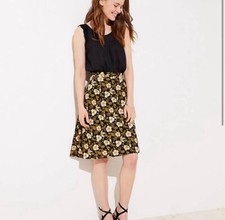NWT LOFT Women's Daisy Fluid A-Line Skirt - Size 00