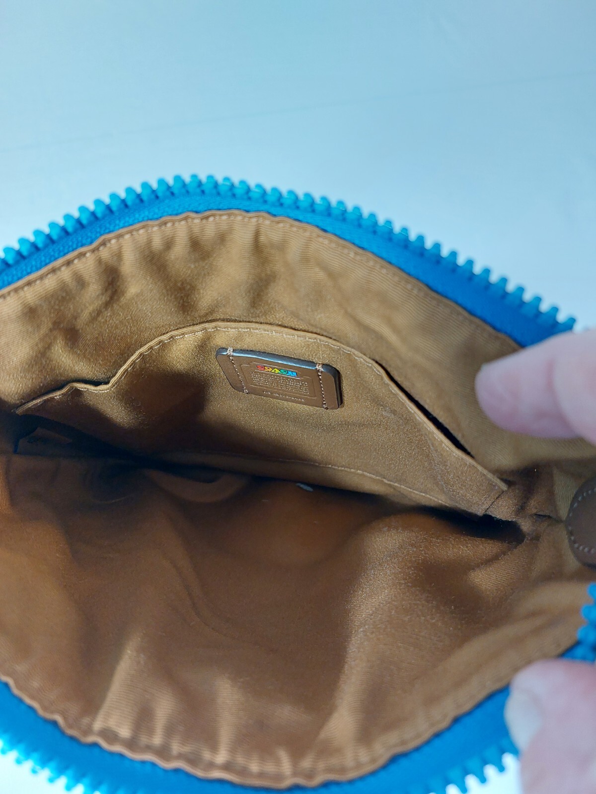 Coach Jes Slim Pride🌈Rainbow Leather Crossbody 2495 … Gem