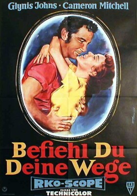 Cameron Mitchell in BEFIEHL DU DEINE WEGE Originalplakat EA von 1958