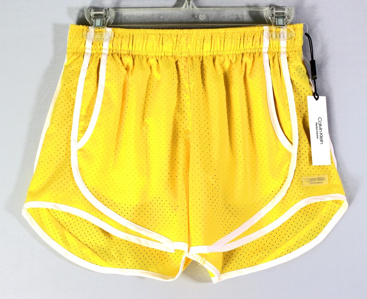 Yellow calvin shop klein shorts
