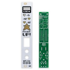 Power UP PCB and Panel - Eurorack Power Supply Module PCB Set by Synthrotek