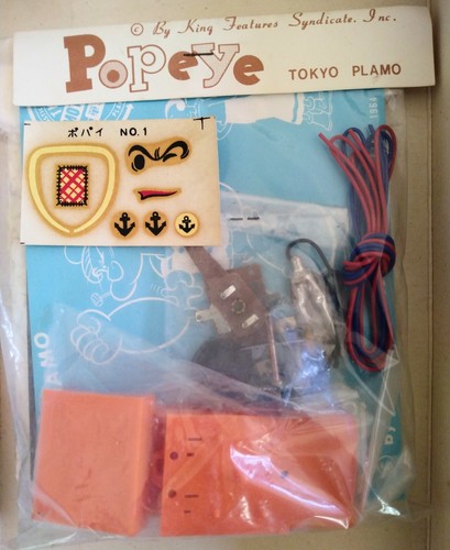 VNT Tokyo Plamo Popeye Model Kit MIB King Features Japan Japanese  - Picture 3 of 4