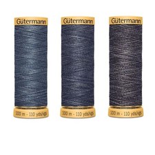 Gutermann Jeans Thread, 4888, 5154, 5397 for Sewing/Mending/Hemming Denim