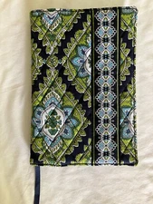 Vera Bradley Paperback Book Cover Cambridge Quilted Cotton NWT