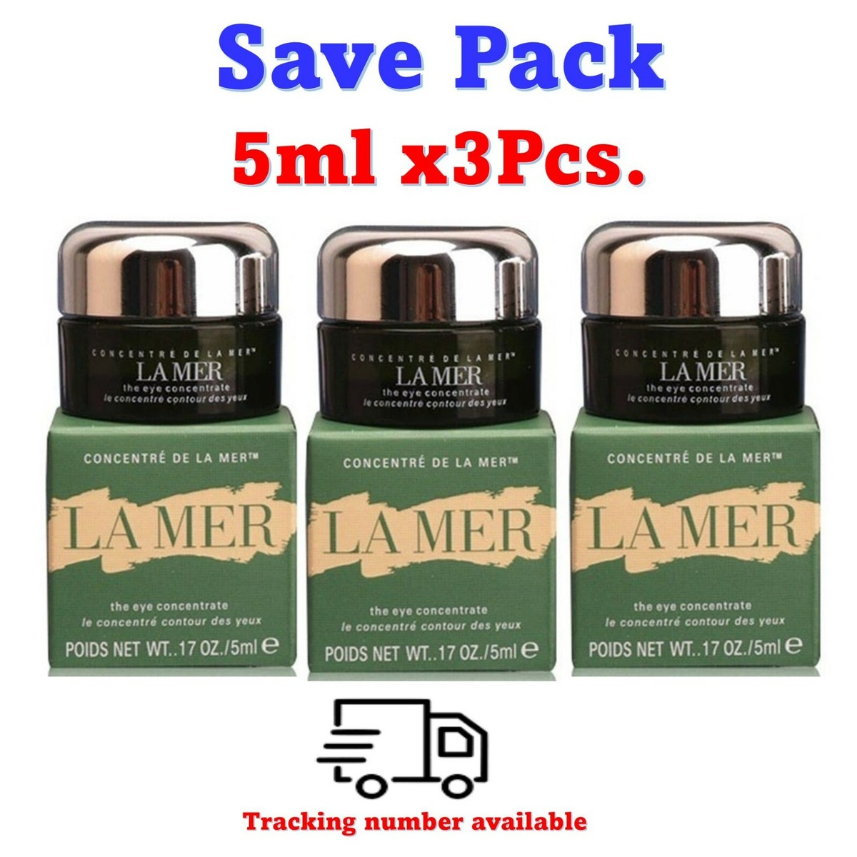 3 pcs. x La Mer the Eye Concentrate 5ml | eBay