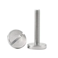 M2 M2.5 M3 M4 M5 M6 metric 304 ss flat head large round head slotted hand screw