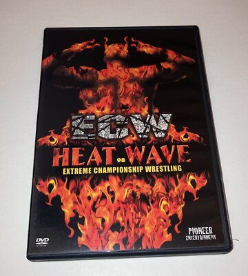 ECW HEATWAVE 98 DVD WWE TNA AEW XPW RARE OOP