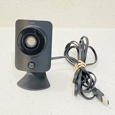 SimpliSafe Wired Indoor Security HD Camera  SSCM1 w/ Power Cable - Untested