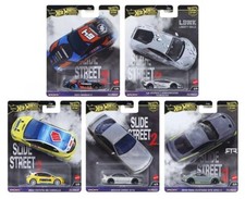 Hot Wheels Premium Car Culture "Slide Street 2" Set of 5, 1:64 Cars FPY86-959H