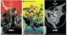 Batman Fortnite Zero Point #1 A B C Set Options w/ redeemable code NM 1st print