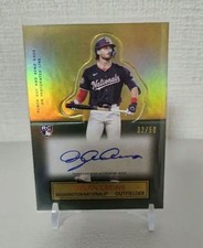 Dylan Crews Autograph Card 2025 TOPPS Archives Baseball /50 Hand-Signed Used