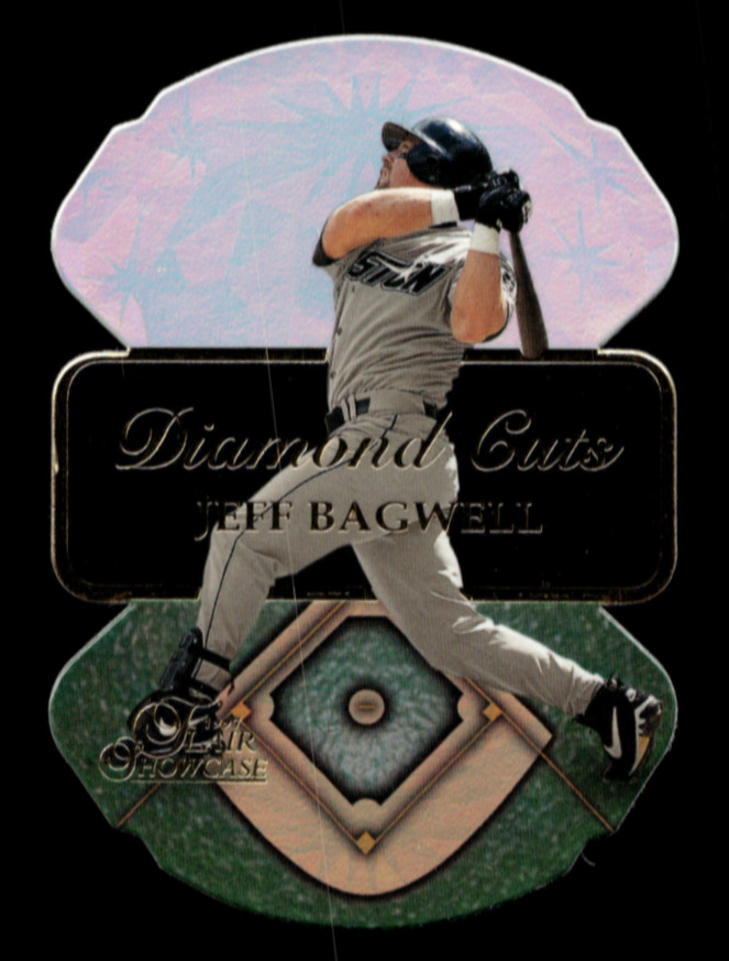 1997 Fleer Baseball Flair Showcase Jeff Bagwell Diamond Cuts #1 Houston Astros