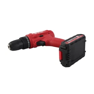 21V Cordless Electric Drill 25+1 Torsion Gear Compact Portable Rechargeable QVXH