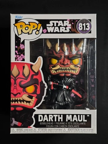 Funko Pop! - Darth Maul #813 - Star Wars Impressions - Bobblehead Vinyl Figure