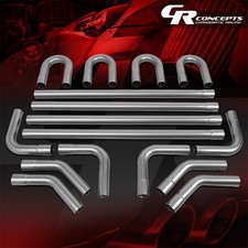 16pcs Mild Steel 2diy Custom Manderl Exhaust Tubing Pipe Kit Straight Bend 16pcs Mild Steel 2diy Custom Manderl Exhaust Tubing Pipe Kit Straight Bend