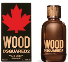 Dsquared2 Wood Pour Homme 100ml Eau de Toilette Spray For Him - NEW & SEALED
