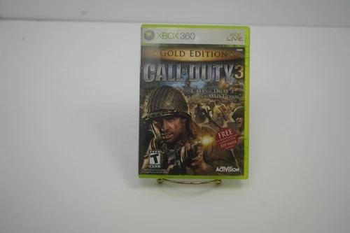 Call of Duty 3 Gold Edition | Microsoft Xbox 360 | Bonus Disc | No Manual